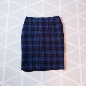 🛍Merona Plaid Pencil Skirt